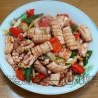 香辣鱿鱼卷