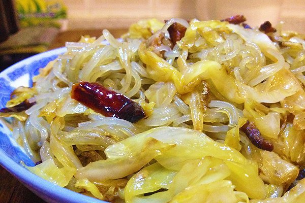 泡菜苕粉肉丝