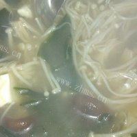 浓汤宝试用-菌菇豆腐汤