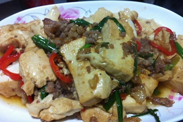 肉沫豆腐