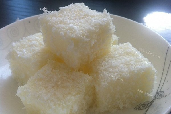 自制椰奶小方