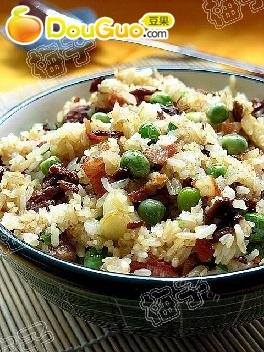 简单的姬松茸炒饭
