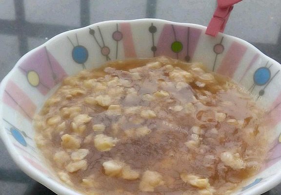 藕粉燕麦片—早餐篇