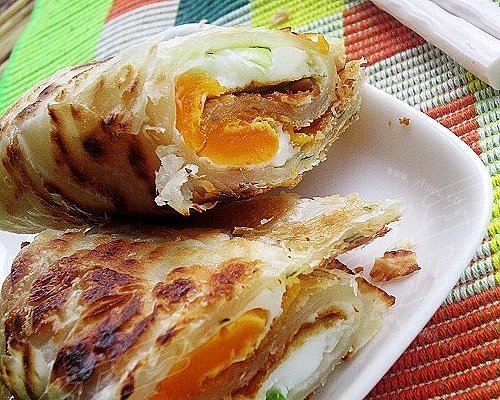 蛋卷饼