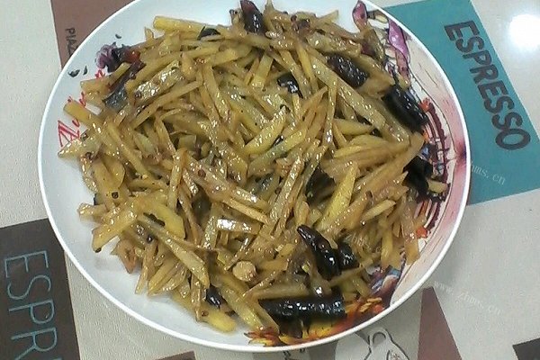 美味酸辣土豆丝