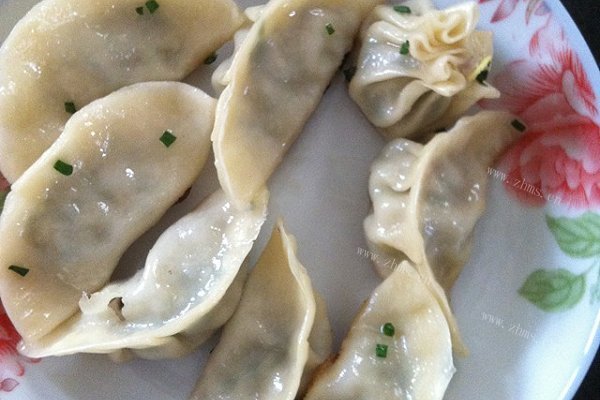 猪肉荠菜冬笋煎饺