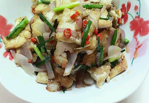 翠辣煎豆腐