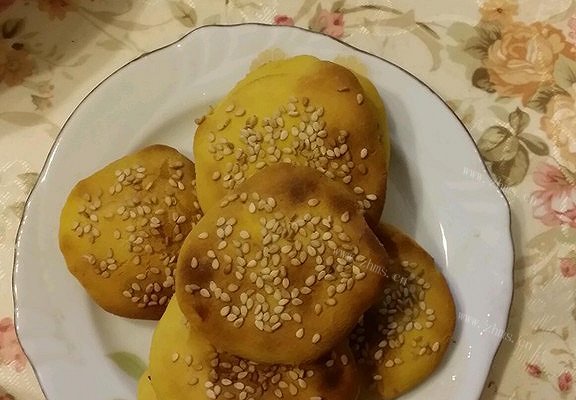 烤香南瓜饼