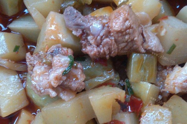 美味土豆烧排骨（啤酒版）