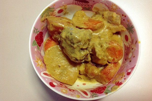 美味咖喱肉丸土豆