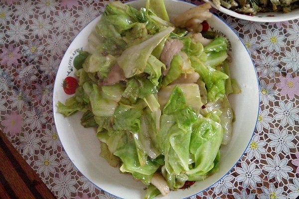 家常手撕包菜