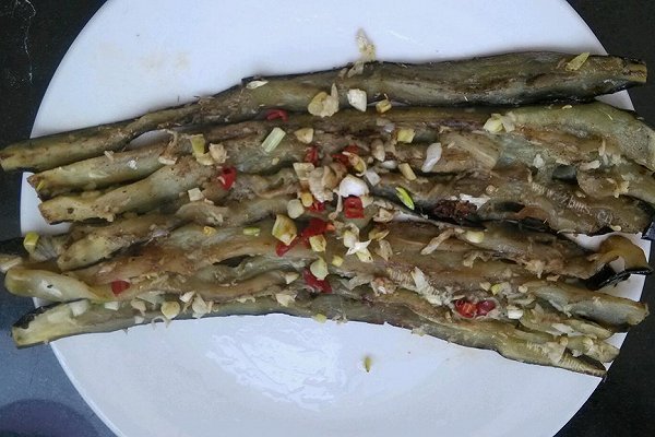 家庭版烤长茄子