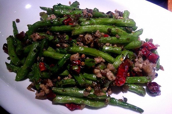 美味干煸四季豆