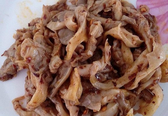 牛肉酱拌平茹