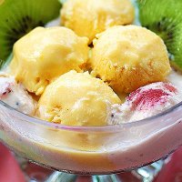 果香红薯冰淇淋