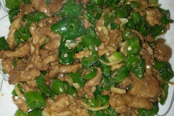 家常杭椒肉片