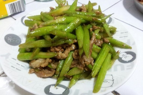 芦笋杆炒肉