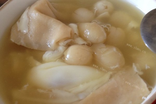 腐竹白果鸡蛋汤