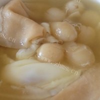 腐竹白果鸡蛋汤