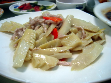 春笋枸杞肉丝