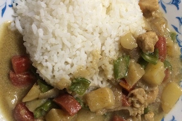 奶香咖喱饭