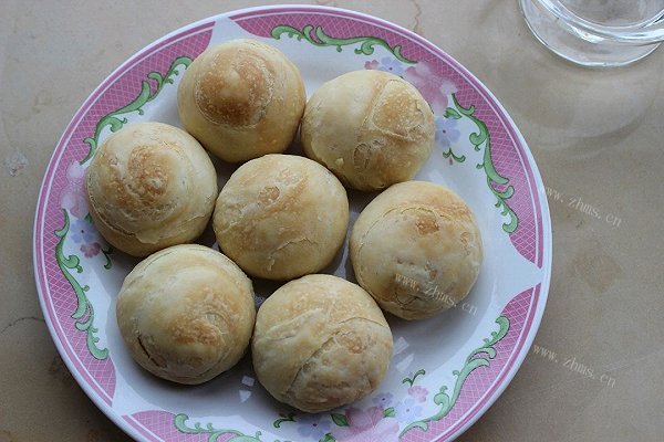玫瑰馅酥饼（植物油版酥皮）