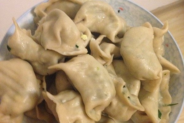 韭菜鸡蛋馅得饺子