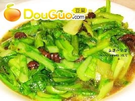 家常山蘑小白菜