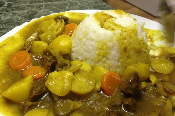 美味咖喱牛肉饭