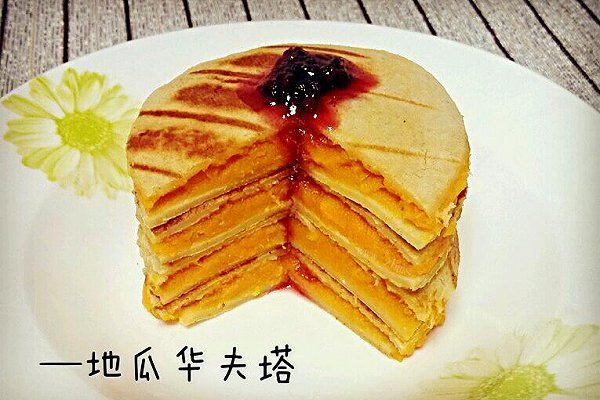 地瓜华夫塔