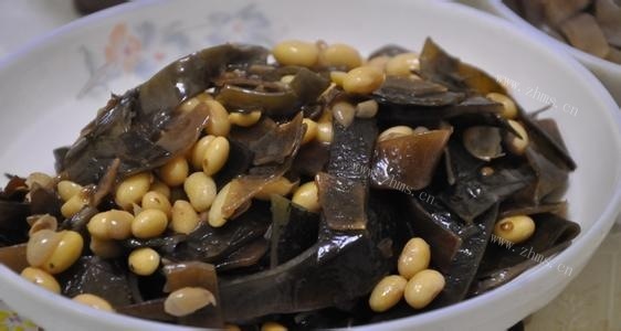 家常海带黄豆