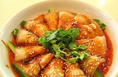蒜泥白肉卷