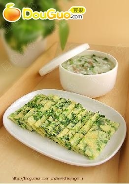 营养的蔬菜饼