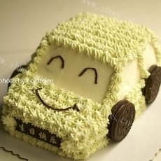 越野小吉普奶油汽车蛋糕