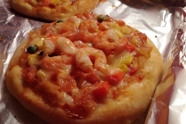 奶香海鲜pizza