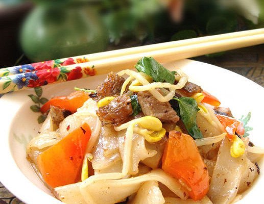 豉椒牛肉炒河粉