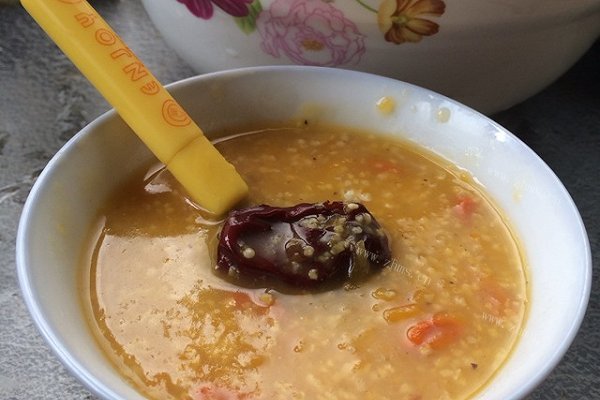 南瓜玉米粥