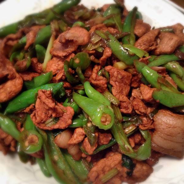 外婆教我做辣椒炒肉