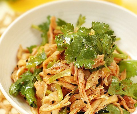 家常麻辣棒棒鸡丝