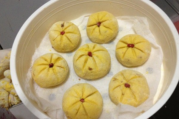 不用油炸的健康南瓜饼