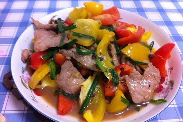 豉椒肉片