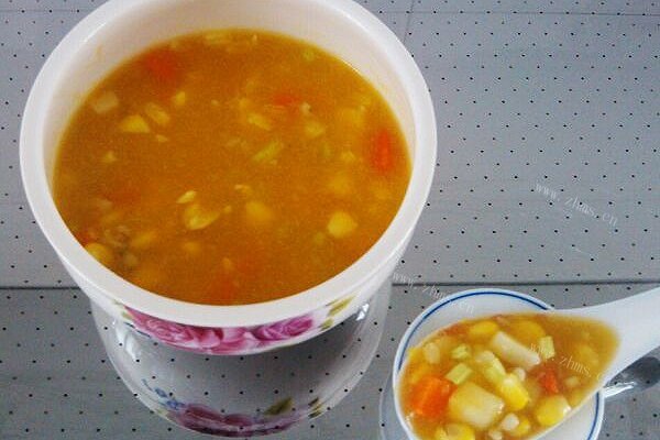 淮山金汤烩杂粮