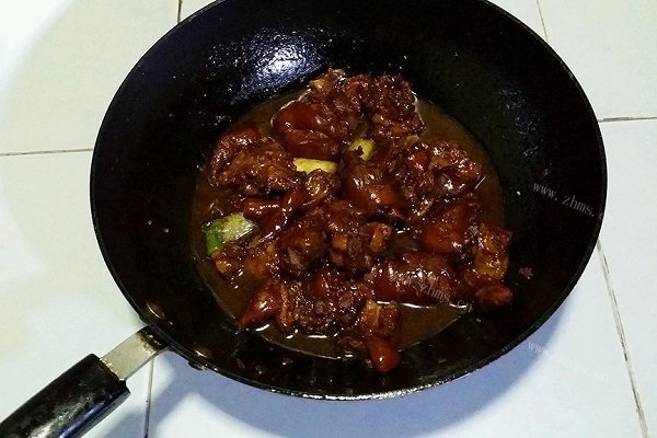 自制红烧猪蹄