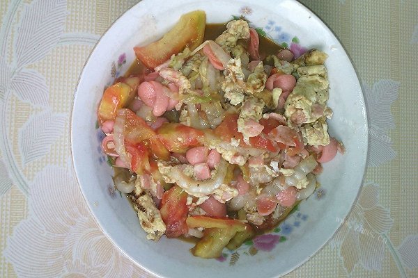 西红柿炒鸡蛋