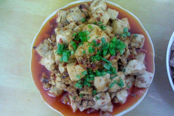 家常肉末豆腐