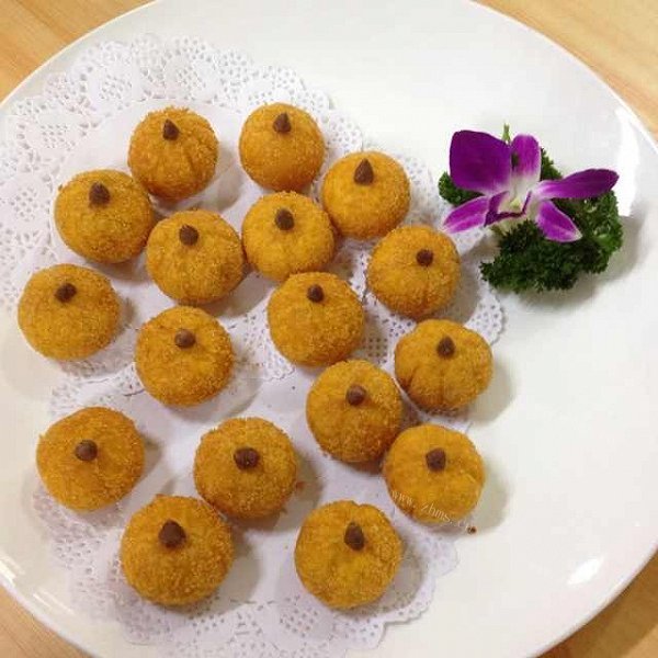 「DIY美食」南瓜饼