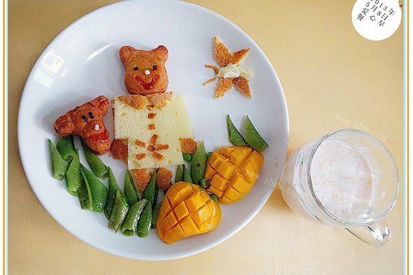 小熊维尼和跳跳虎南瓜饼