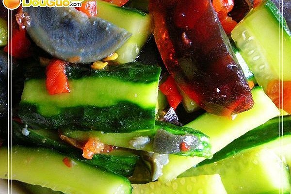 #DIY#香菇鲜虾炖黄瓜