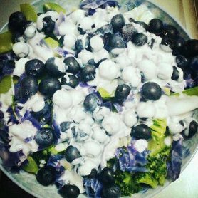 藍莓花椰菜沙律