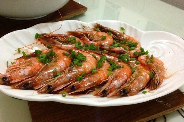 家常清蒸虾